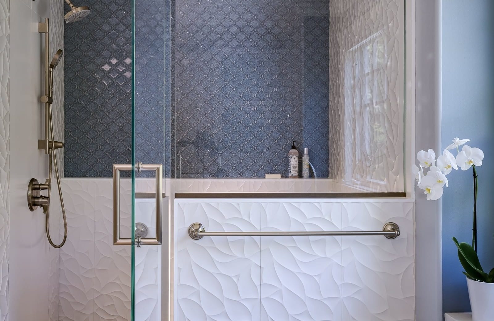 Award Winning Bathroom Remodel Tiled shower