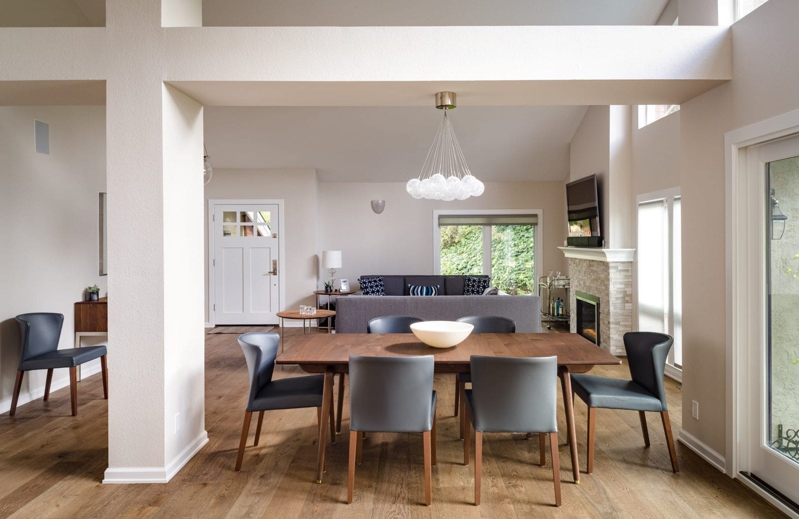 Walnut Creek Living Room Remodel - Mid Century Modern