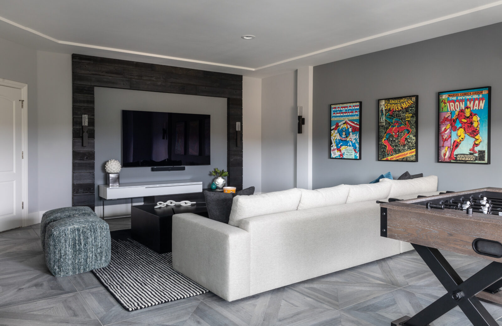 Teen Game Room Remodel | Custom Entertainment Space